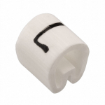 Kaablim&auml;rgis &acute;&acute;L&acute;&acute; valge, 3,8-6,3mm, kaablile / 1000tk pakis