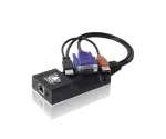 KVMi pikendaja l&auml;bi CATx kuni 100m, RJ45, VGA, USB (ALIF1002)