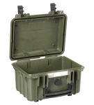 Kohver 316x270x192mm, veekindel, roheline, IP67, 1.54kg