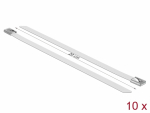 Kaablisidemed 200x7,9mm, terasest, valged (10tk)