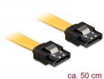 SATA kaabel, 0.5m, (SATA 1.5GBs / 3GBs / 6GBs)