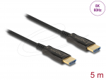 HDMI kaabel 5.0m, Active Optical, 8K, 7680x4320@60Hz, 3840x2160@144Hz