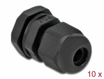 Kaabli l&auml;biviik PG7 3 - 6.5mm, must IP68, koos mutriga (10k)