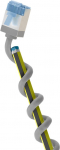 V&otilde;rgukaabel Cat6a U/FTP 5.0m, hall, LSZH, CU, Slim, Ultra-Flex