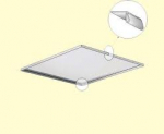 TRAY HOLDER - Aluminium tray 535x600x12mm(x ghibli-I)