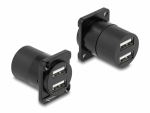 T&uuml;&uuml;p-D moodul - 2x USB-A 2.0 F - F