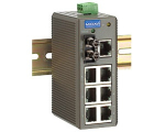 Switch: 7 x 10/100BaseT(X), 1 x 100BaseFX multi-mode ST, -10 kuni 60&deg;C, mittemanageeritav, plastikust DIN