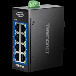 T&ouml;&ouml;stuslik Switch: 8 x 10/100/1000Mbps, mini, -40 to 75 &ordm;C