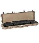 Relvakohver 1430x415x159mm, veekindel, liivakarva, relvakotiga, ratastega, 9.95kg