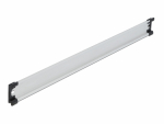DIN liist, 482 x 35 x 7.5mm 19", otstega, alumiinium