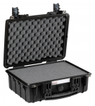 Kohver 420x340x177mm, veekindel, must, vahuga, IP67, 2.53kg