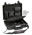 Kohver 474x415x149mm, veekindel, must, s&uuml;learvutikotiga, IP67, 3.9kg