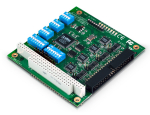 RS-232/422/485 PC/104 moodul, -40 kuni 85&deg;, 4 porti