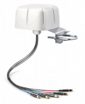 Ringantenn: 5G/4G LTE, MIMO, 2x2, GPS/GNSS, WiFi 6e, v&auml;litingimustele, 3xSMA, 2xRP-SMA, 0.5m