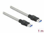 USB 3.2 kaabel A - A 1.0m, metallist isolatsiooniga