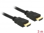 HDMI kaabel 3.0m, ethernet, 4K 3840x2160@30Hz, must