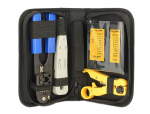 LAN t&ouml;&ouml;riistade komplekt (tester, tangid, Krone tangid, kaablikoorija)