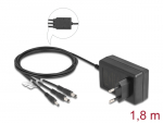 Toiteplokk plug-in 36W 12.0V 3.0A, 3.5 x 1.35mm, 5.5 x 2.1mm, 5.5 x 2.5mm