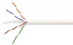 Keerdpaarkaabel Cat6 U/UTP 4x2x0,5 &uuml;hekiuline 23AWG LSZH B2ca valge 305m/kast