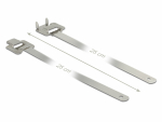 Kaablisidemed 250&times;10.0mm, roostevabast terasest, taaskasutatavad (10tk)