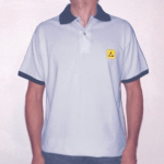 DISSIPATIVE POLO-SHIRT light grey colour - XL