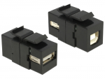 Keystone moodul: USB 2.0 A (F) - USB 2.0 B (F), must