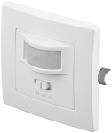 PIR-liikumisandur s&uuml;vistatava kinnitusega, 160&deg;, 100W, IP20, valge