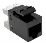 Modularpesa RJ45 Cat5e varjestamata SL must