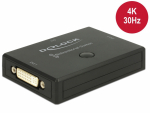 DVI switch 2 sisse / 1 v&auml;lja v&otilde;i 1 sisse / 2 v&auml;lja, bidirectional, 3840x2160@30Hz