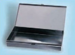 Plekkkarp with hinge and metal fastener - NO Foam - int.288x156x38mm