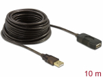 USB 2.0 pikenduskaabel (v&otilde;imendiga) 10.0m
