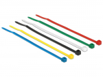 Kaablisidemed 100 x 2.5mm, v&auml;rvilised (100tk)