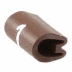 Kaablim&auml;rgis &acute;&acute;1&acute;&acute; pruun, 1,5-2,0mm, kaablile / 1000tk pakis