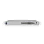 Switch: 24 x GbE RJ45, 2 x 10G SFP, Layer 3, fanless, r&auml;kitav