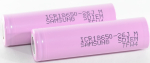 Laetav aku Li-Ion 18650 3.7V, 2600mAh; &Oslash;18.4x65mm; 10A