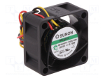 Ventilaator SUNON 5VDC 40x40x20mm DC5V 15,04m3/h