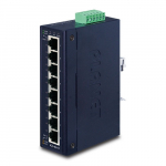 Switch: 8 x 10/100/1000T(X), -40 kuni 75&deg;C, mittemanageeritav, DIN