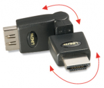 Adapter HDMI (M) - (F), 360&deg;