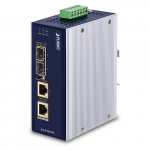 T&ouml;&ouml;stuslik PoE++ FO konverter: 2 x 10/100/1000Base-T <> 2 x 100/1000 SFP, -40 to 75 &ordm;C