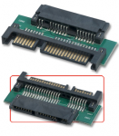 &Uuml;leminek Micro SATA Data + Power - SATA Data + Power Adapter 3.3V/5V
