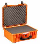 Kohver 485x414x212mm, veekindel, oranž, vahuga, IP67, 3.58kg