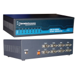 RS-422/485 USB server, 8 porti, 0 kuni +60 &deg;C, 5 VDC - 30 VDC