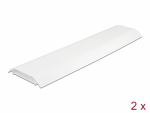 Kaablikaitse suunajaga seinale 0.3m, valge, 85x10mm, 2.tk/pakk