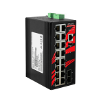 Switch: 16 x 10/100/1000BaseT(X) / 2 x SFP, -40 kuni 70&deg;C, manageeritav, rackitav, 12-48VDC