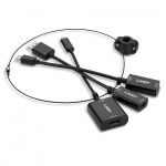 Adapter HDMI (F) - USB Type C (F), mDP (F) & DisplayPort (F)