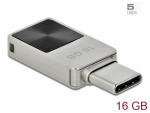 M&auml;lupulk USB-C 16 GB, metallist korpus, h&otilde;bedane