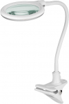 LED luuplamp klambriga 6W, ⌀ 100mm l&auml;&auml;ts, 1.75x suurendus, 480lm, valge
