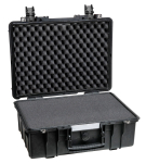Kohver 457x366x183mm, veekindel, must, vahuga, IP67, 3.2kg