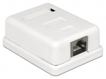 Seinakarp modularpesaga 1x RJ45 Cat6 varjestatud