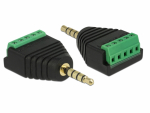 Stereo 3.5mm (M) - Terminal Block 5pin